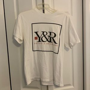 Mens Medium Young & Reckless Tee Shirt